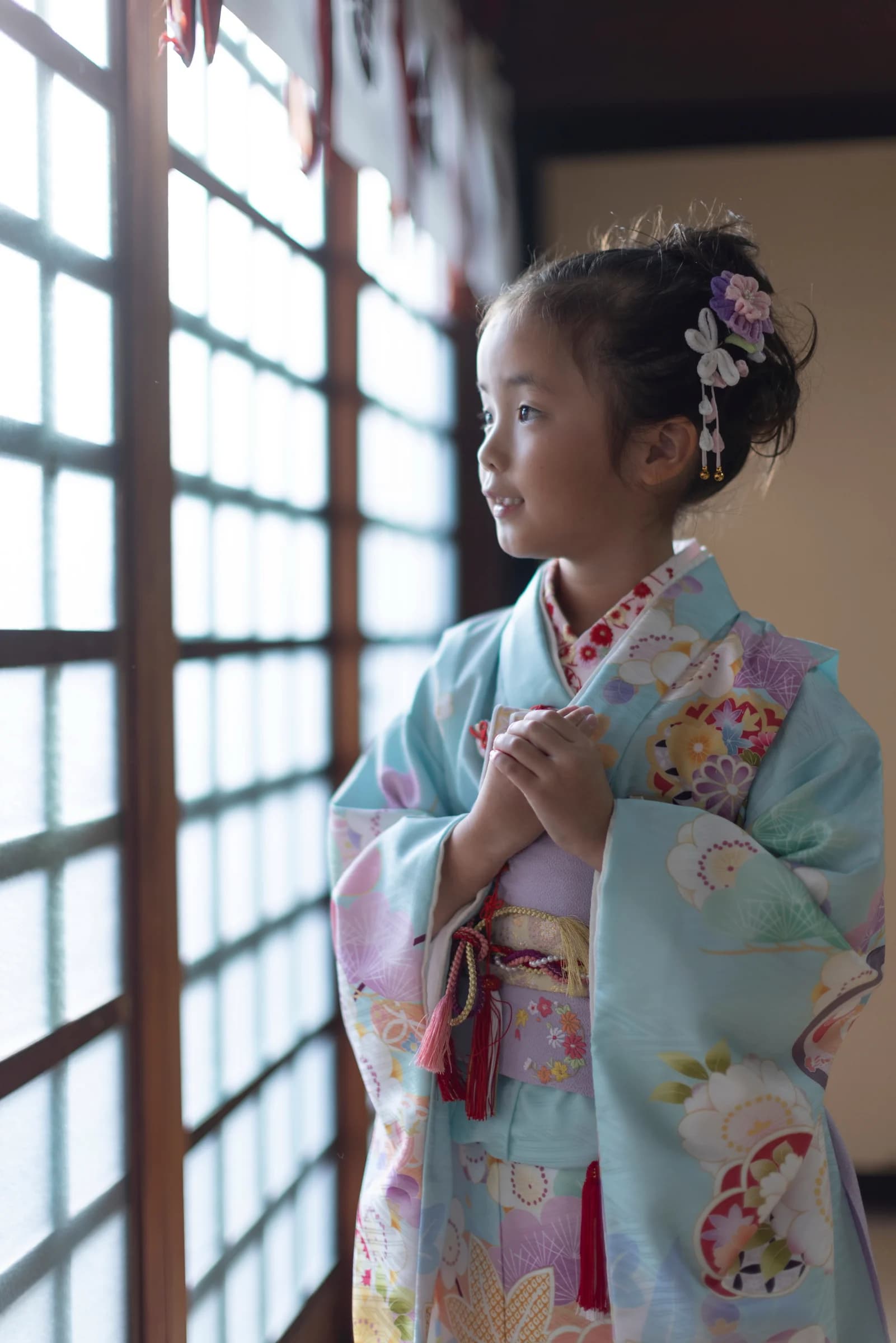 やさかさんの七五三フォト（東成八阪神社）